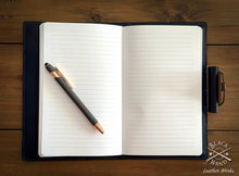 Load image into Gallery viewer, "Ancient Horror" Embossed Leather Hardcover Journal