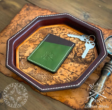 Load image into Gallery viewer, "Illustrated Fantasy Map" Dice Tray