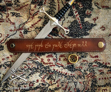 Load image into Gallery viewer, "The One Ring" Leather Bracelet