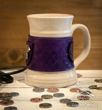 Load image into Gallery viewer, "Purple Dragon Tankard" Ceramic Mug