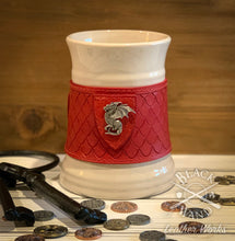 Load image into Gallery viewer, "Red Dragon Tankard" Ceramic Mug
