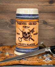 Load image into Gallery viewer, "Thieves' Guild" Ceramic Flagon