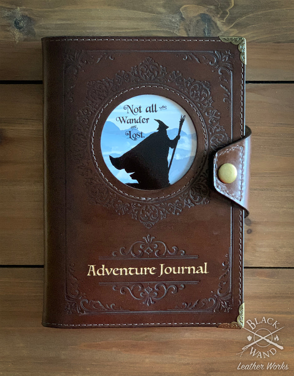 Mini Adventure Journal with Letterpress Cover