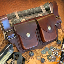 Load image into Gallery viewer, "The Adventurer" Leather Belt Pouch