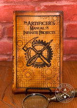 Load image into Gallery viewer, "Artificer's Manual" Hardcover Journal