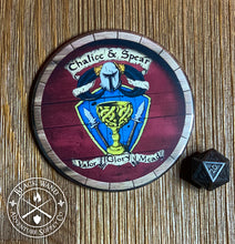 Load image into Gallery viewer, Chalice & Spear drink coaster