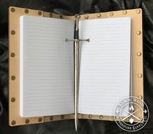 Load image into Gallery viewer, "Barbarian Folklore" Leather Hardcover Journal