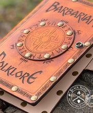 Load image into Gallery viewer, "Barbarian Folklore" medium notebook cover