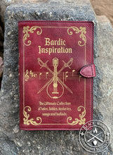 Load image into Gallery viewer, "Bardic Inspiration" Medium Notebook Cover