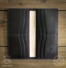 Load image into Gallery viewer, "Cartographer" Slim Long Wallet