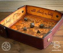 Load image into Gallery viewer, "Cartographer" Dice Tray