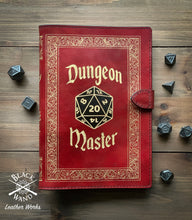 Load image into Gallery viewer, "Dungeon Master" Medium Notebook Cover