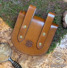 Load image into Gallery viewer, "The Forager" Leather Belt Pouch