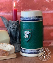 Load image into Gallery viewer, "Green Dragon Flagon" Ceramic Mug