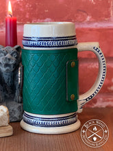 Load image into Gallery viewer, "Green Dragon Flagon" Ceramic Mug