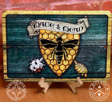 Load image into Gallery viewer, Mace & Mead metal sign