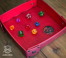 Load image into Gallery viewer, "Red Dragon" Dice Tray