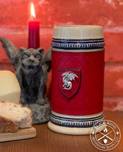 Load image into Gallery viewer, "Red Dragon Flagon" Ceramic Mug