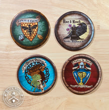 Load image into Gallery viewer, Medieval Tavern Sign coaster pack