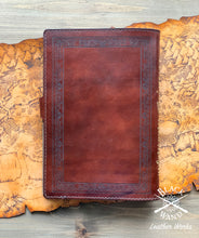 Load image into Gallery viewer, "Sorcery" Medium Leather Notebook