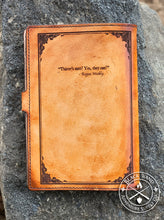 Load image into Gallery viewer, "Thieve's Guild Handbook" Medium Notebook Cover
