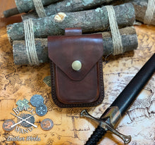 Load image into Gallery viewer, "The Explorer" Leather Belt Pouch
