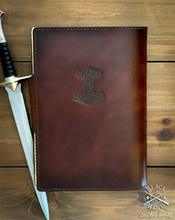 Load image into Gallery viewer, "Songs of Valhalla" Medium Notebook Cover