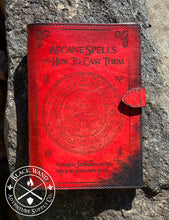 Load image into Gallery viewer, "Wizard's Spellbook" Medium Notebook Cover