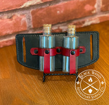 Load image into Gallery viewer, Leather Potion Holster (black)