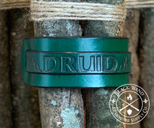 Load image into Gallery viewer, Druid's Leather Wrist Cuff
