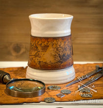 Load image into Gallery viewer, &quot;Cartographer&quot; Ceramic Tankard
