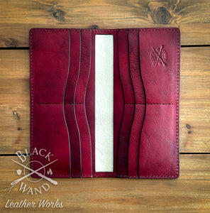 "Dragon Hide" Slim Long Wallet