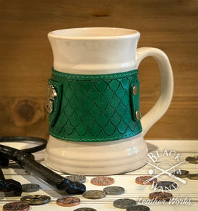 "Green Dragon Tankard" Ceramic Mug