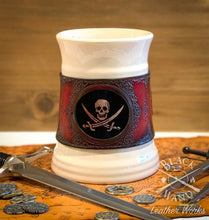 Load image into Gallery viewer, &quot;Pirate Flag&quot; Ceramic Tankard
