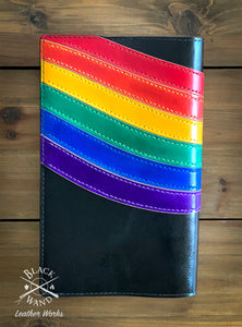 "Rainbow D20" Hardcover Journal