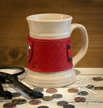 Load image into Gallery viewer, &quot;Red Dragon Tankard&quot; Ceramic Mug
