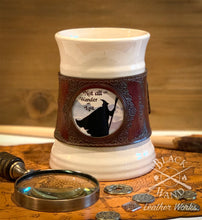 Load image into Gallery viewer, &quot;Wandering Wizard&quot; Ceramic Tankard

