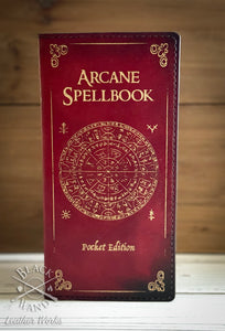 "Arcane Spellbook" Slim Long Wallet