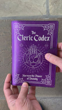 Load and play video in Gallery viewer, &quot;Cleric Codex&quot; Medium Leather Notebook Cover

