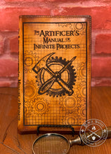 Load image into Gallery viewer, &quot;Artificer&#39;s Manual&quot; Hardcover Journal
