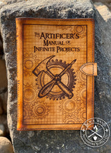 Load image into Gallery viewer, &quot;Artificer&#39;s Manual&quot; Medium Notebook Cover
