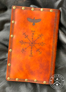 "Barbarian Folklore" Leather Hardcover Journal