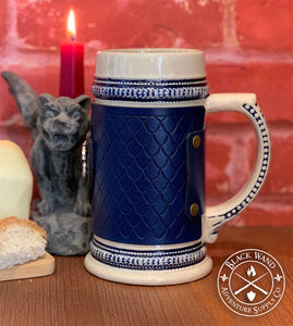 "Blue Dragon Flagon" Ceramic Mug