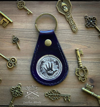 Load image into Gallery viewer, &quot;Cleric&quot; Leather Key Ring
