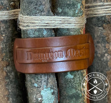 Load image into Gallery viewer, Dungeon Master&#39;s Leather Wrist Cuff
