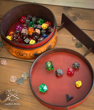 Load image into Gallery viewer, &quot;D&amp;D&quot; inspired Leather Supply Box
