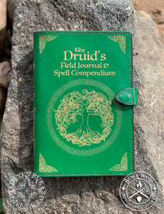 "Druid's Field Journal" Medium Notebook Cover