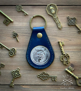"Monk" Leather Key Ring