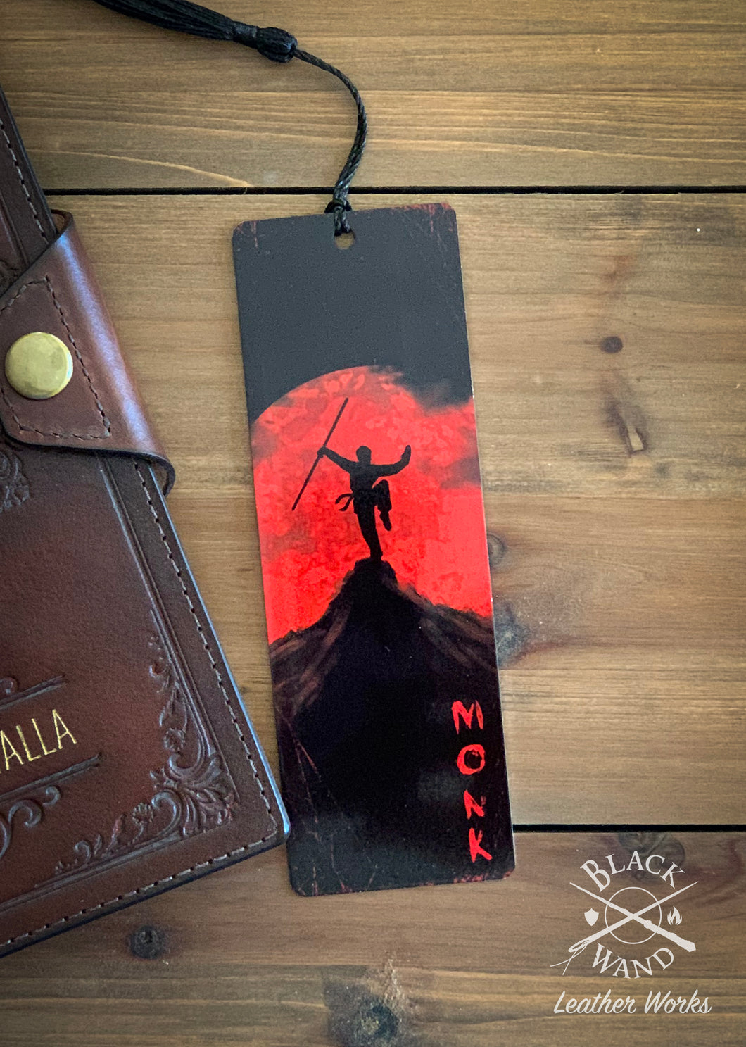 Monk Metal Bookmark