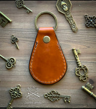 Load image into Gallery viewer, &quot;Rogue&quot; Leather Key Ring
